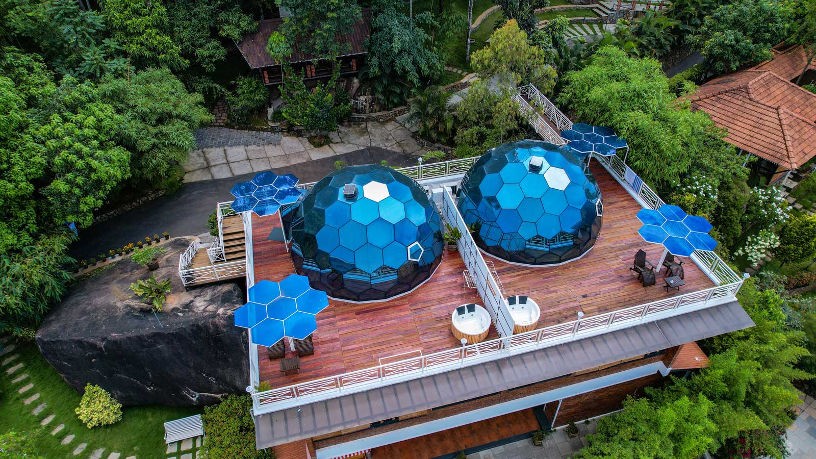 Experience Monsoon Magic in a Mountain Glass Dome in Wayanad