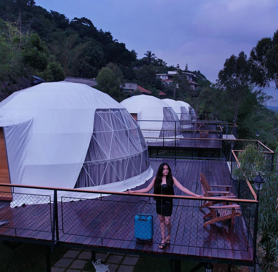 luxury glamping in Wayanad